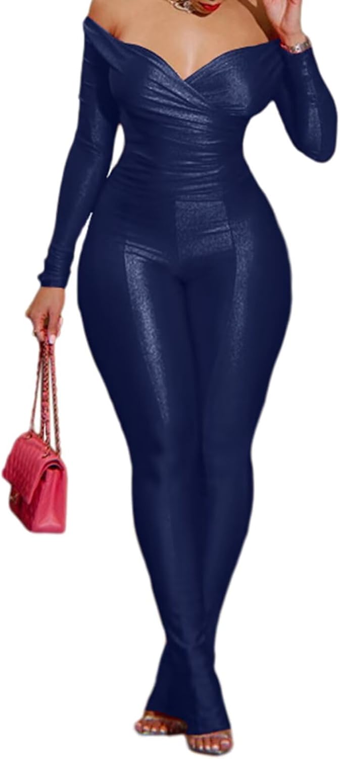 Sexy 2 Piece Outfits for Women with Off Shoulder Tops and Pants