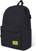 Premium Lightweight Laptop Backpack with USB Charging Port - Slim 28L