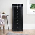 Hives and Honey Noelle Jewelry Armoire with Mirror and Ample Storage