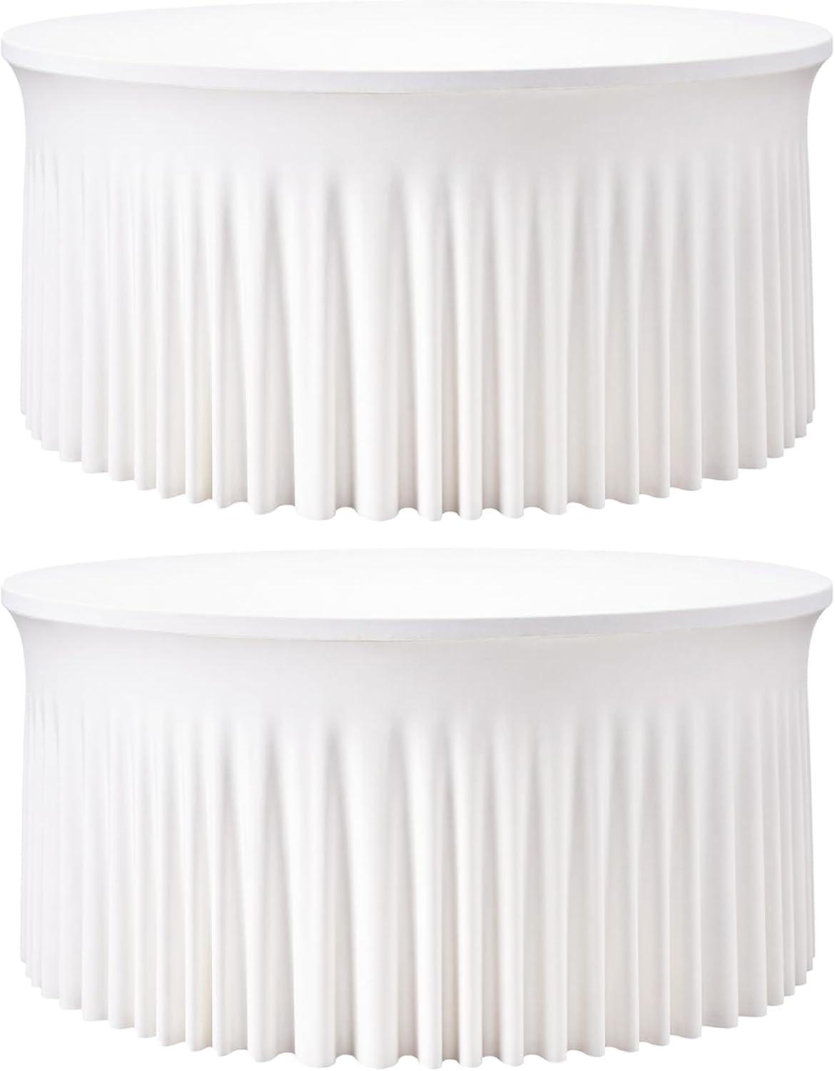 60 Inch Round Spandex Tablecloths for Elegant Events and Parties