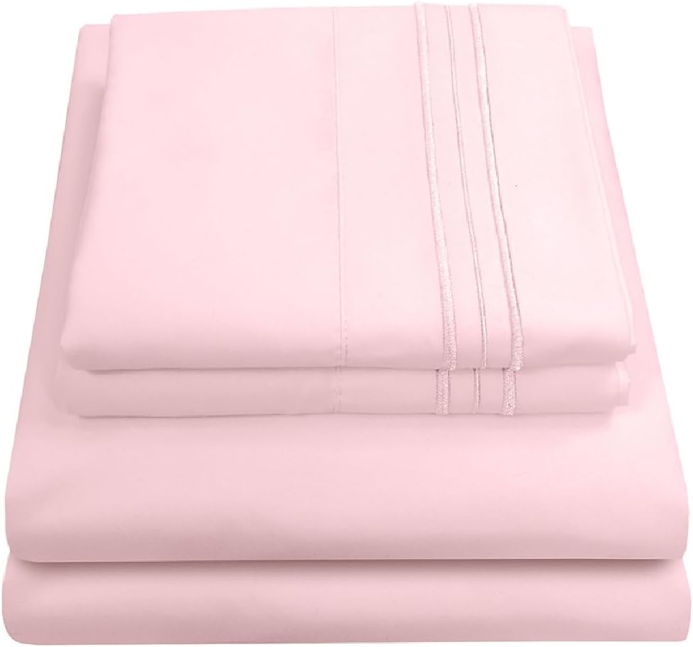 1800 Thread Count Sheet Set - Luxury Soft Egyptian Microfiber