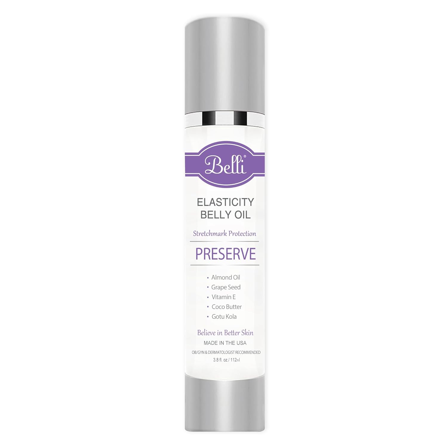 Belli Pregnancy Stretch Mark Belly Oil for Healthy Skin Care
