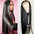Real Glueless 13x4 HD Lace Front Human Hair Wig - Pre Plucked Natural