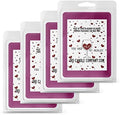Merlot Wax Melts (4 Pack) Red Wine Scented Soy - Long Lasting