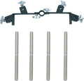 Cowbell Holder Mounting Bracket with 9.5mm Rod - Space Saving