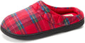 Dearfoams Women's Darcy Velour Clog Slipper - Wide Width Memory Foam