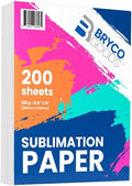 Sublimation Paper 8.5 x 11 in - 200 Sheets Fast Drying Transfers