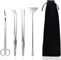 Aquarium Tools 4-in-1 Stainless Steel Aquascaping Kit - Precision