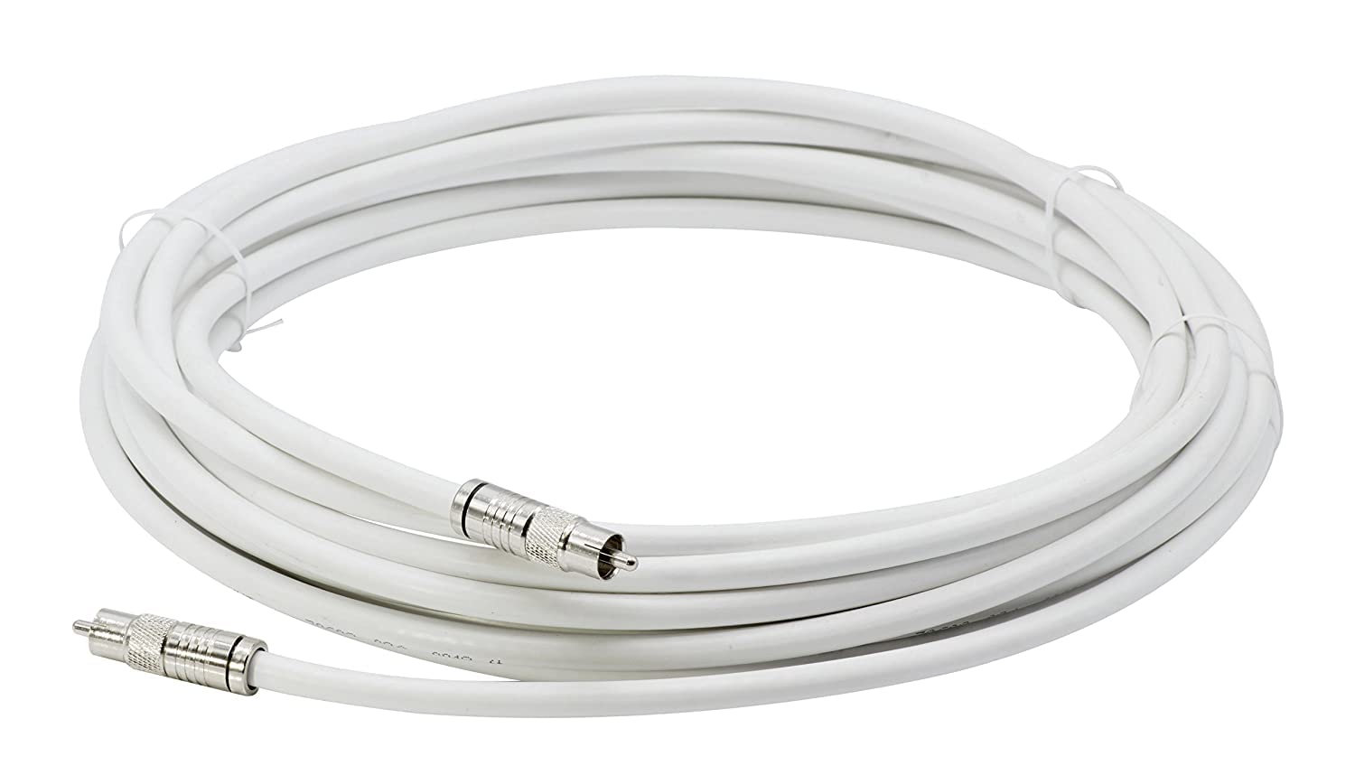 Digital Audio Coaxial Cable with RCA Connections - 125 Feet