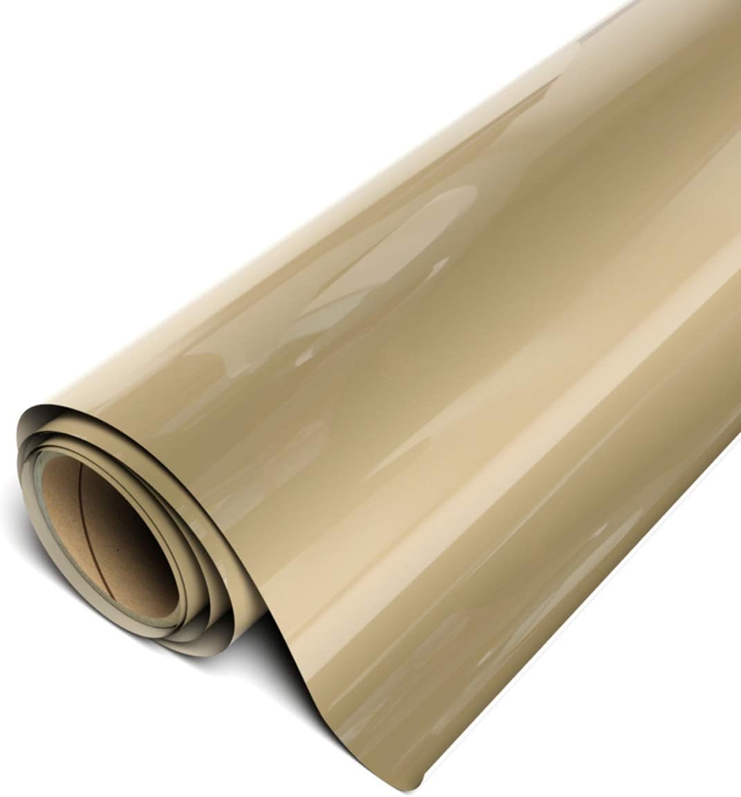 Vegas Gold Heat Transfer Vinyl 11.8x5ft Roll - Compatible with Siser, Cricut, Silhouette - CPSIA Certified