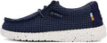 Hey Dude Wally Sport Mesh Boys Slip On Loafers - Lightweight Comfort