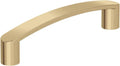 Amerock Rift 3-3/4 in Center-to-Center Champagne Bronze Pull - 10 Pack