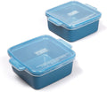 Souper Cubes Stoneware 5 in x 5 in Baking Dishes - Ideal