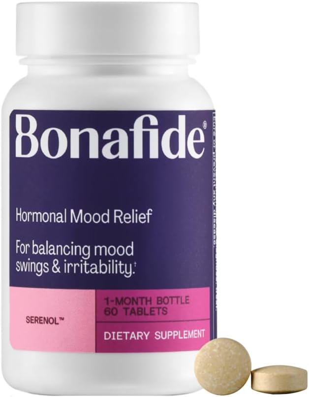 Serenol for Hormonal Mood Swings, PMS Relief & Irritability