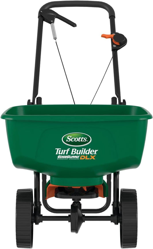 Scotts Turf Builder EdgeGuard DLX Spreader for Lawn Care
