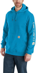Carhartt Men's Loose Fit Midweight Logo Sleeve Sweatshirt - Durable