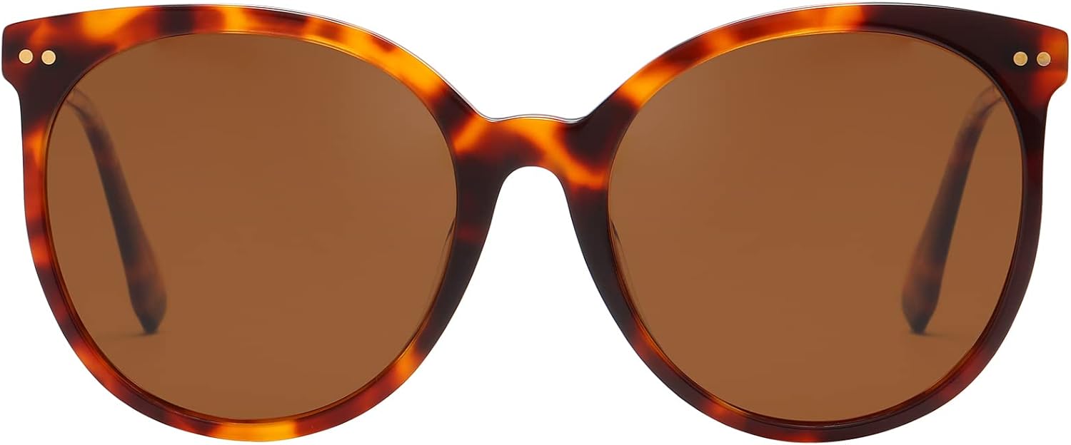 DUCO Oversized Polarized Sunglasses for Women with UV400 Protection