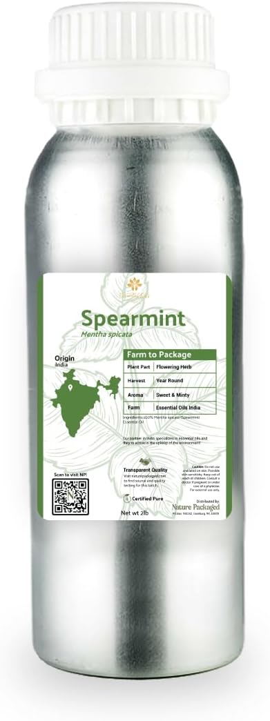 Spearmint Essential Oil for Aromatherapy and Wellness Blends