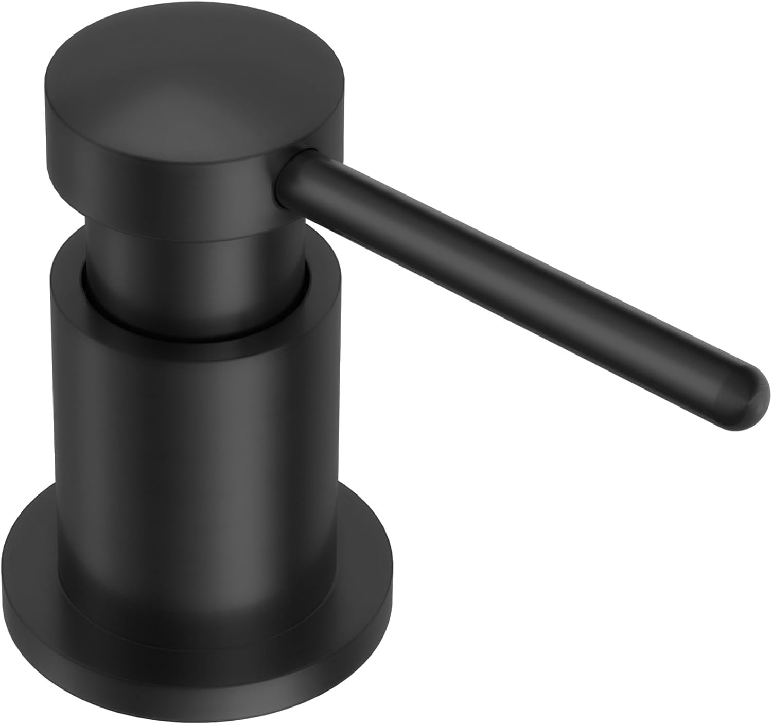 Lava Odoro Black Soap Dispenser for Kitchen Sink Elegance