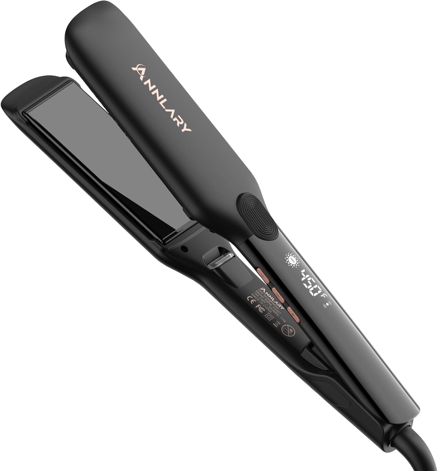 Professional Titanium Plate Hair Straightener for Smooth Hair