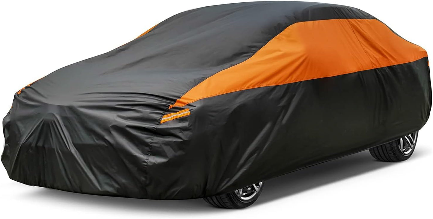 GUNHYI All Weather Waterproof Car Cover for Sedans