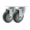 FG25656 Rubbermaid Cube Truck Replacement Swivel Caster Set - Quiet