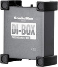 StudioMan PRO100 Passive Direct Box - Balanced 1/4ft to XLR DI