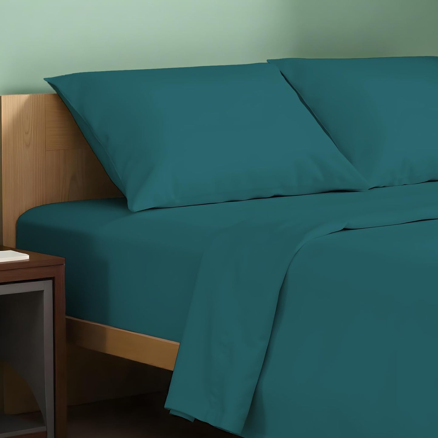 100% Organic Cotton King Size Sheets Set for Ultimate Comfort