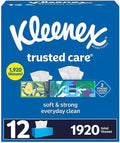 Kleenexx Facial Tissues 2-Ply Bulk Pack for Family Care