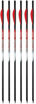 Executioner Crossbow Carbon Arrows - 6 Pack Precision Bolts