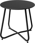 Grand patio Outdoor Side Table 18in Round - Stable, Weatherproof