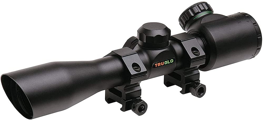 TRUGLO Crossbow Scopes for Archery Hunting with Dual Color Reticle