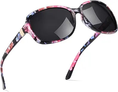 SIPHEW Polarized Sunglasses for Women - Classic Square Shades