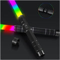 Light Up Swords Saber 2 Pack with Metal Hilt - Sound and Color FX