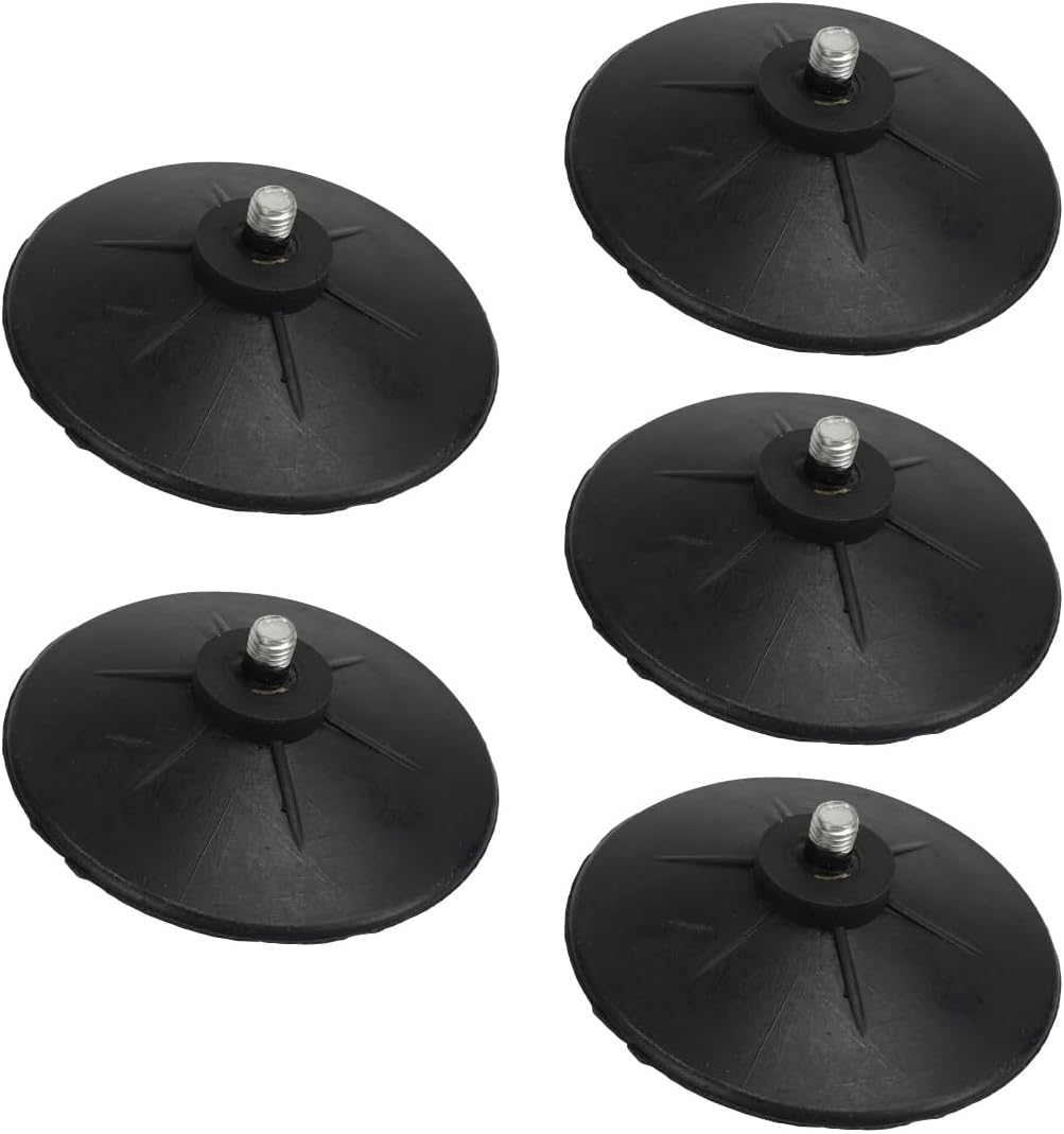 5 Pack Heavy Duty Suction Cup Replacement Pads for Cobra Reflex Bag