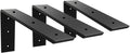 Countertop Support Bracket 3 Pack 10 in Heavy Duty L Brackets - Solid