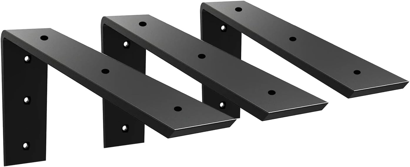 Heavy Duty Countertop Support Bracket 3 Pack for Granite Use