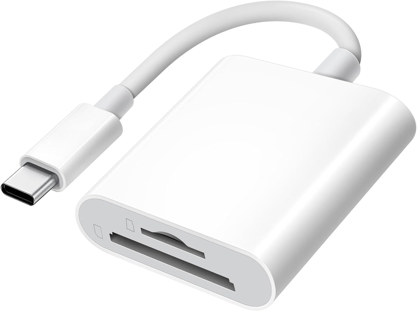 xdgeLoad USB-C SD Reader - Dual Slot Memory Card Adapter