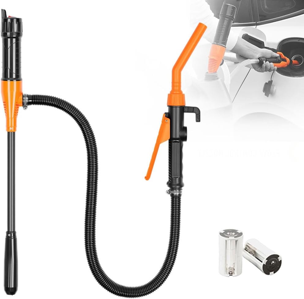 Portable Power Battery Pump for Gas, Diesel, and Water Transfer