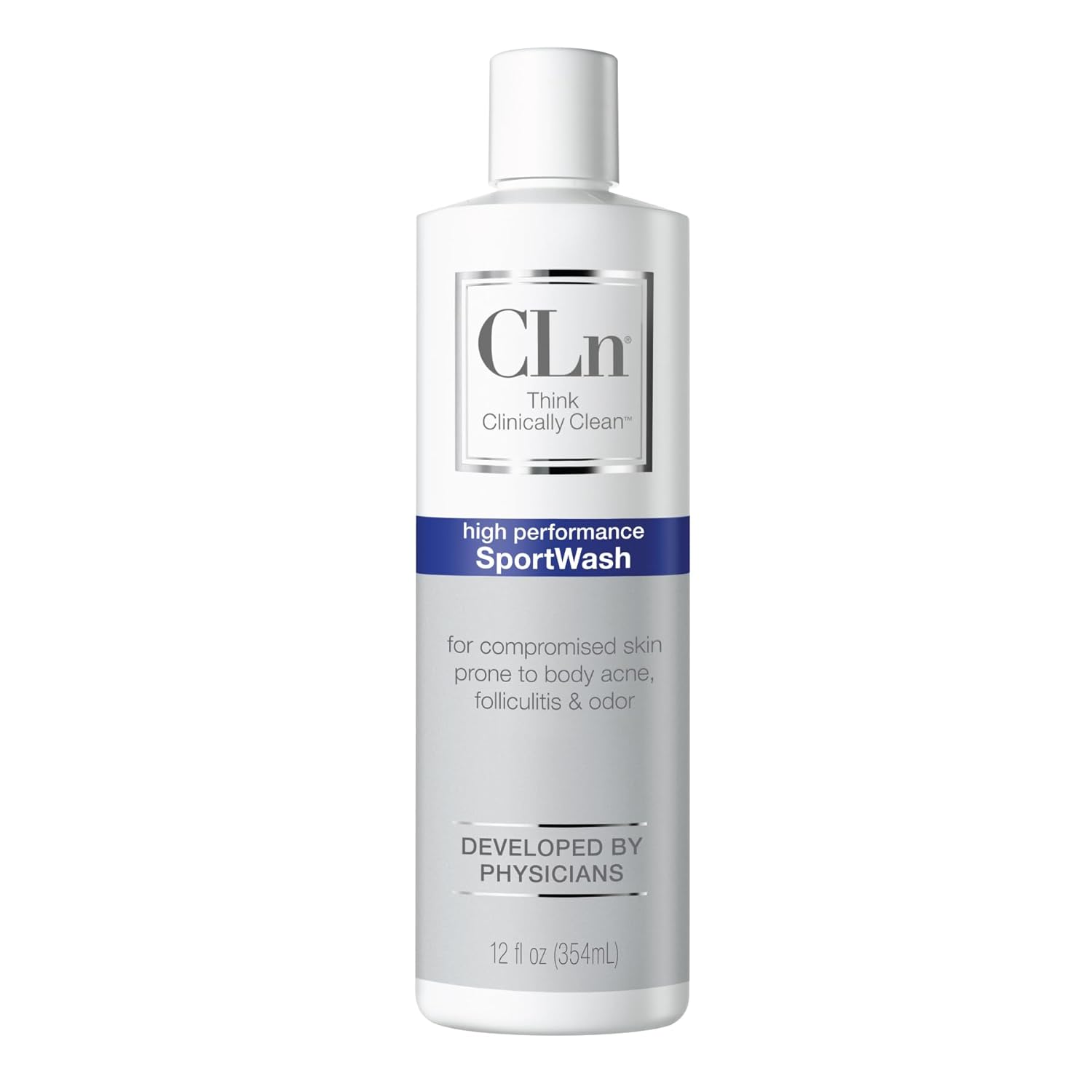 CLn SportWash High-Performance Body Wash for Odor Control