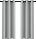 Yakamok Soft Blackout Curtains for Bedroom - Grommet Insulated Panels