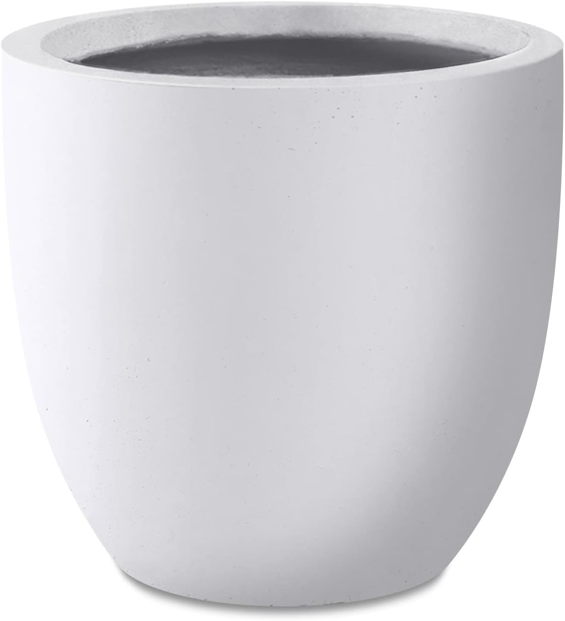 Kante 14 Inch Round Concrete Planter for Indoor Outdoor Use