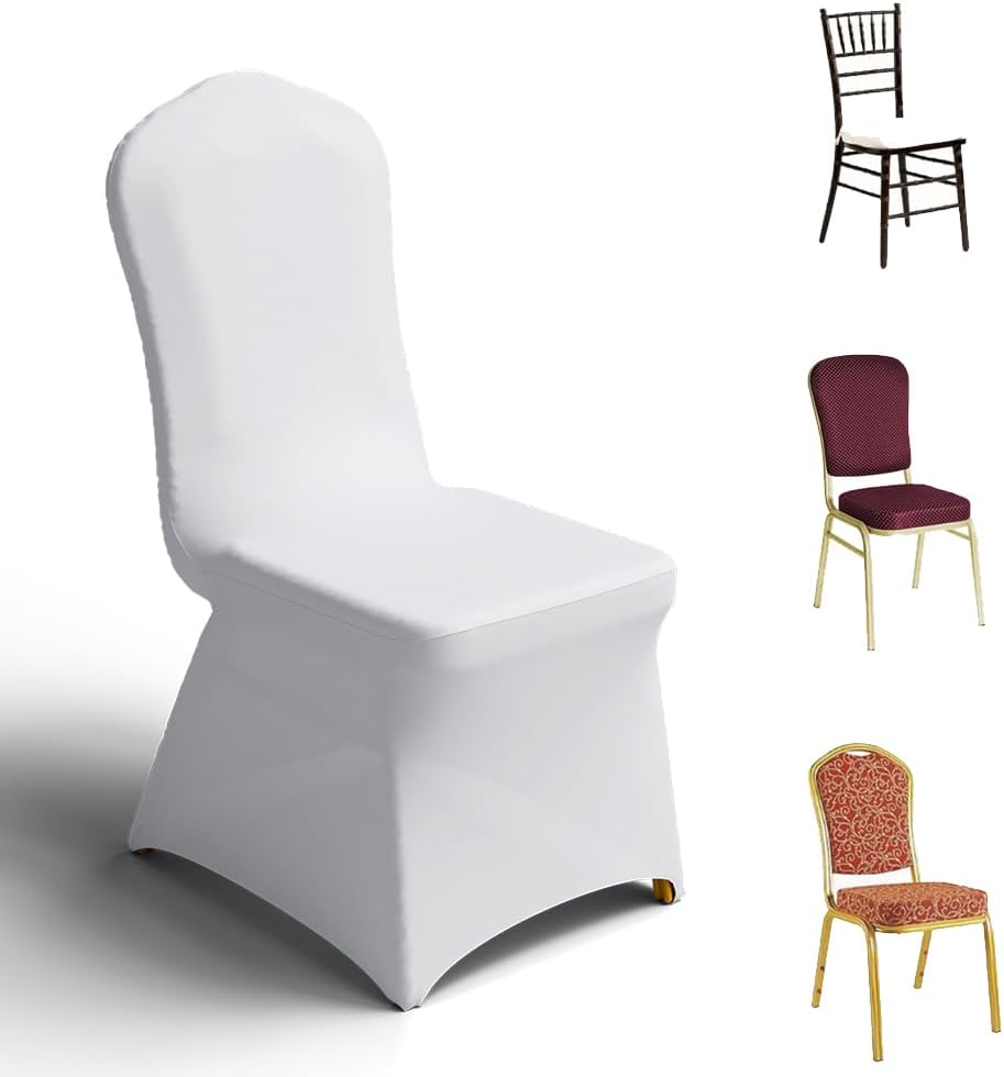 Trlyc 30 Pcs Spandex Chair Covers for Elegant Dining Events