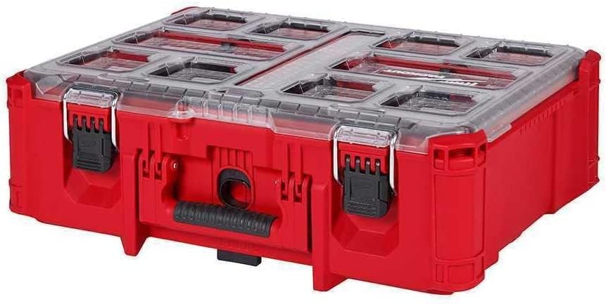 Milwaukee PACKOUT Deep Organizer 50 lb Capacity 15.2ft x 19.7ft x 7ft