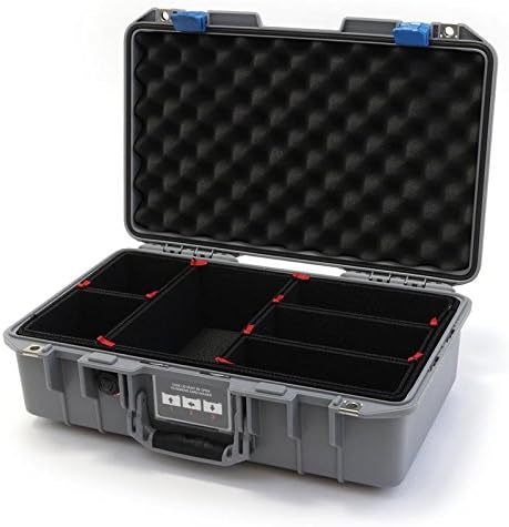 Silver & Blue Pelican 1485 Air Case with Trekpak Dividers Review