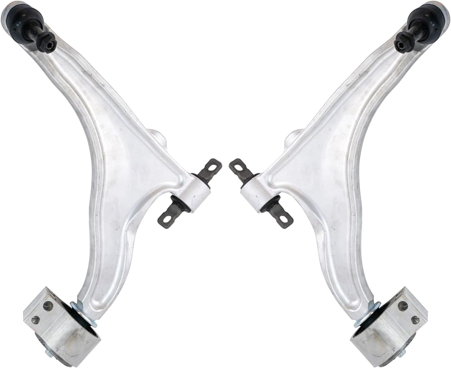 TRQ Front Lower Control Arm Set for 2010-2016 Cadillac SRX