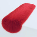 FabricLA Red Faux Fur Table Runner - 18 x 48 in Plush Holiday Accent