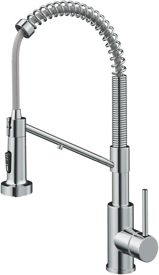 Kraus Bolden 2-in-1 Pull-Down Kitchen Sink Water Faucet
