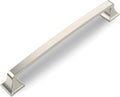 Amerdeco 10-Pack Brushed Satin Nickel 7 in Hole Center Pulls - Durable