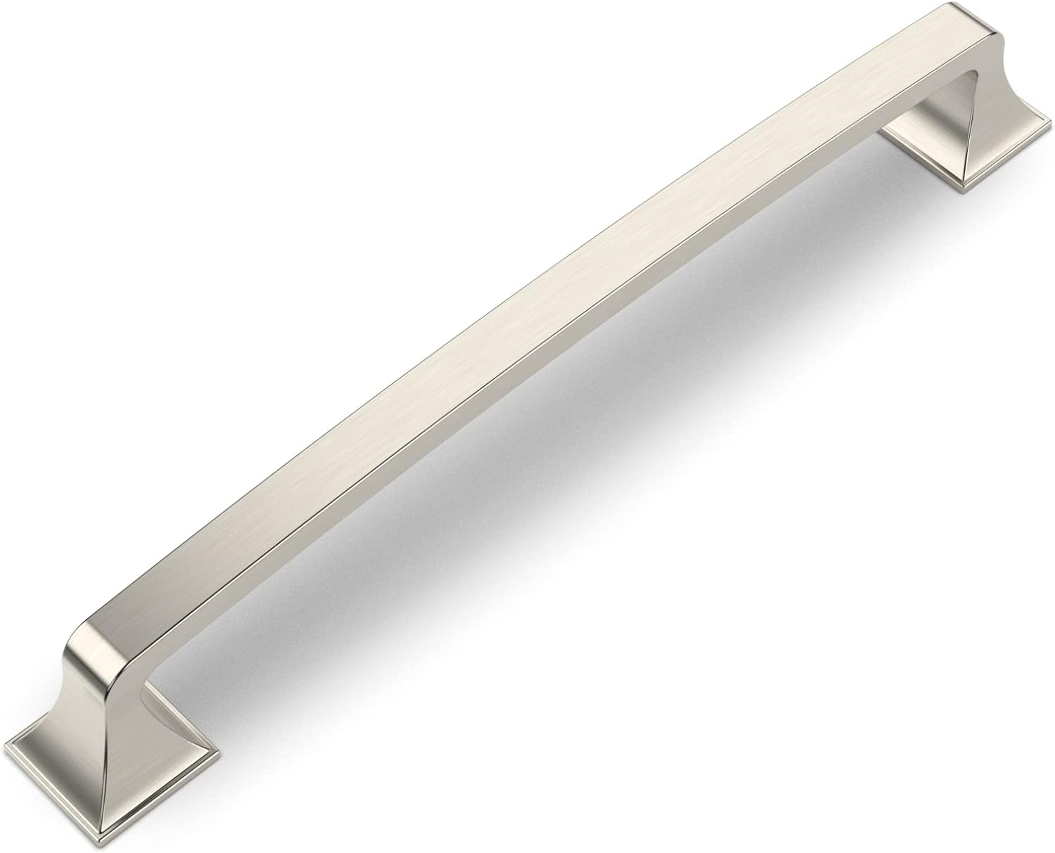 Amerdeco 10-Pack Brushed Satin Nickel Cabinet Hardware Pulls